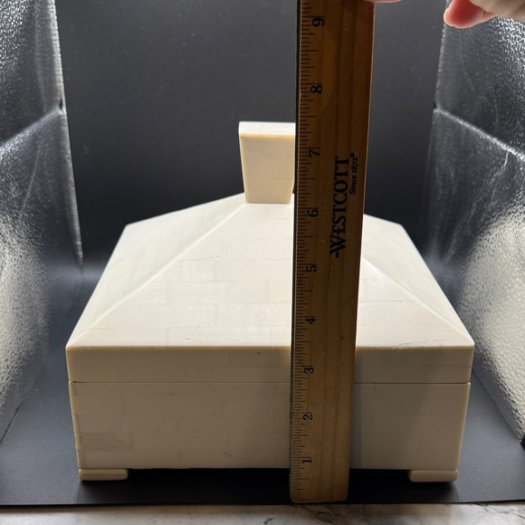 Ivory Decorative Boho Storage Box - Picture 8 of 9